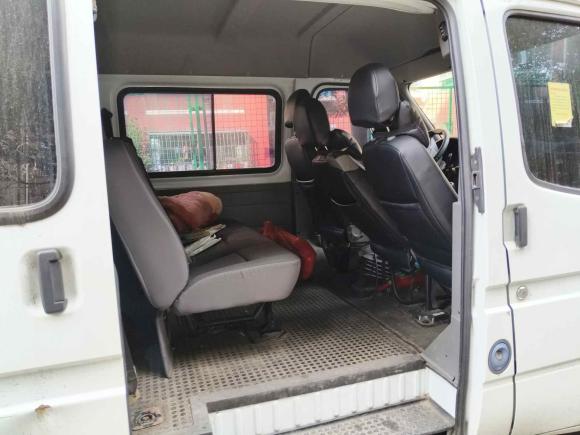 [无锡·苏B] 二手江铃特顺2017款 2.8T商运型短轴中顶6/7/8座JX493