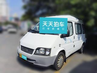 福特经典全顺2013款 2.8T柴油厢式运输车短轴中顶JX493ZLQ4「青岛二手车」「天天拍车」