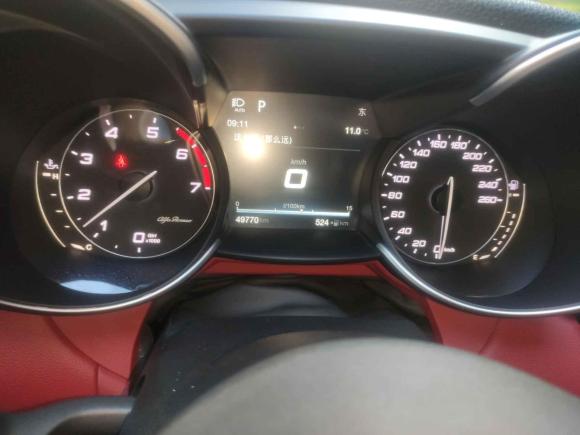 [杭州·浙A] 二手阿尔法·罗密欧Giulia朱丽叶2017款 2.0T 280HP 豪华版