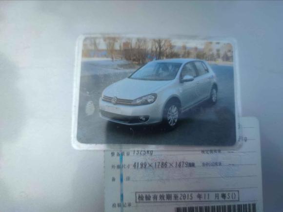 [广州·粤S] 二手大众高尔夫2012款 1.6 自动时尚型