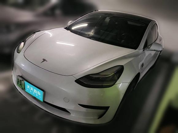 特斯拉Model 32020款 标准续航后驱升级版「上海二手车」「天天拍车」