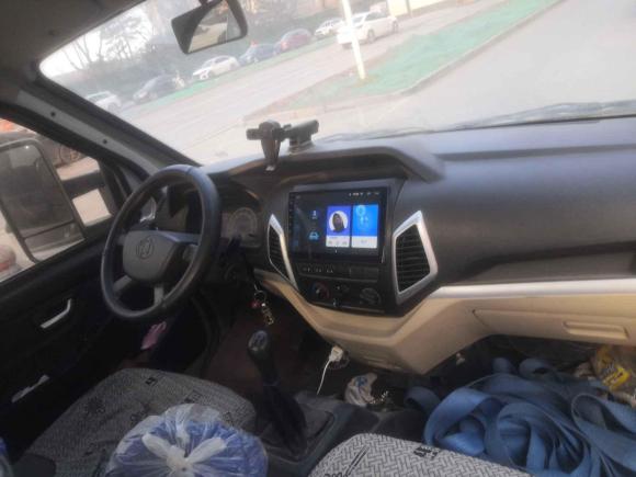 [西安·陕U] 二手长安跨越跨越王X52021款 2.0L汽油CNG舒适版单排双后轮栏板3600mm货箱LJ481QS6