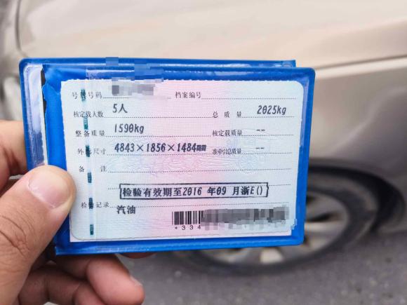 [湖州·浙E] 二手别克君威2014款 1.6T 时尚技术型