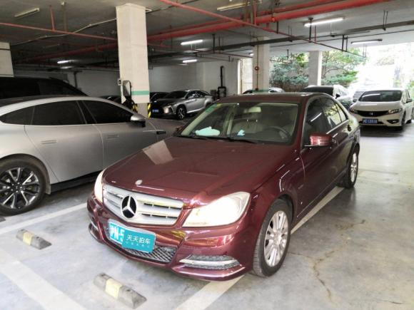 奔驰奔驰C级2011款 C 200 CGI 优雅型「上海二手车」「天天拍车」