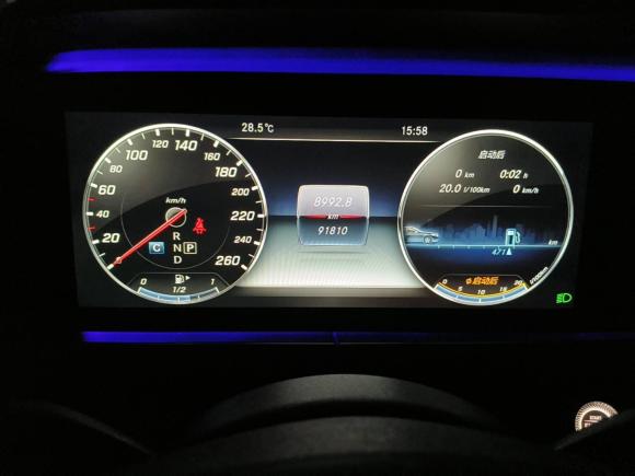 [上海·浙B] 二手奔驰奔驰E级2017款 E 300 L 豪华型