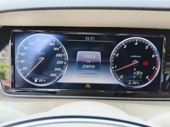 [深圳·粤B] 二手奔驰奔驰S级2014款 S 320 L 商务型