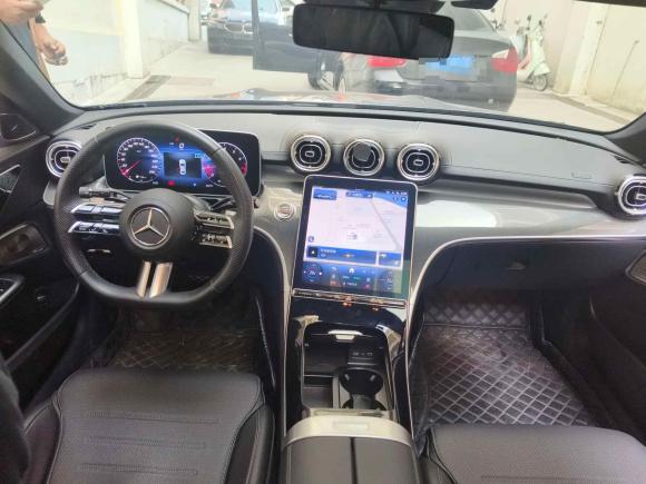 [武汉·鄂W] 二手奔驰奔驰C级2023款 C 260 L 皓夜运动版