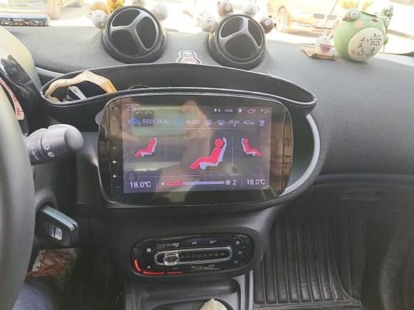 [合肥·皖A] 二手smartsmart fortwo2018款 1.0L 52千瓦硬顶激情版 国V