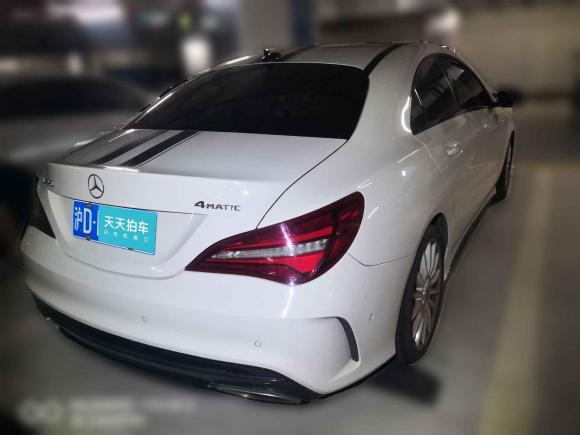 [上海·沪D] 二手奔驰奔驰CLA2017款 CLA 220 4MATIC 极地限量版