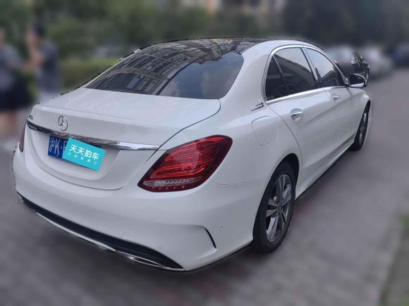 [上海·沪K] 二手奔驰奔驰C级2017款 改款 C 200 L 运动版