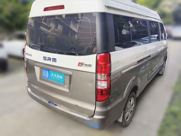 [成都·川A] 二手金杯新海狮X30L CNG2021款 1.5L天然气财富单蒸空调版客车SWCC15M