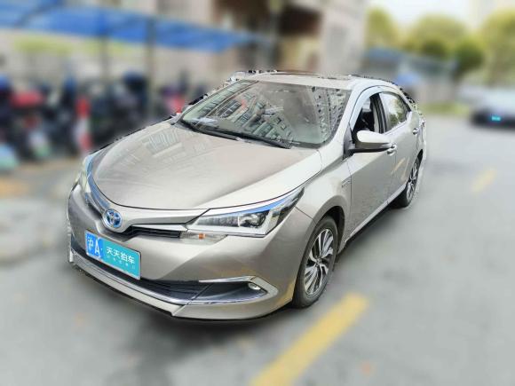 丰田卡罗拉2017款 改款双擎 1.8L E-CVT精英版「上海二手车」「天天拍车」