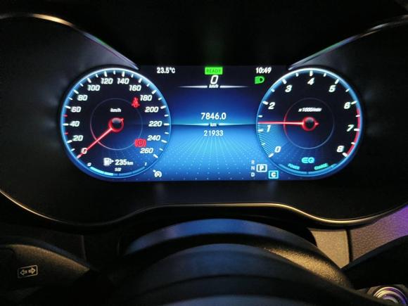 [上海·沪A] 二手奔驰奔驰C级2021款 C 260 轿跑车