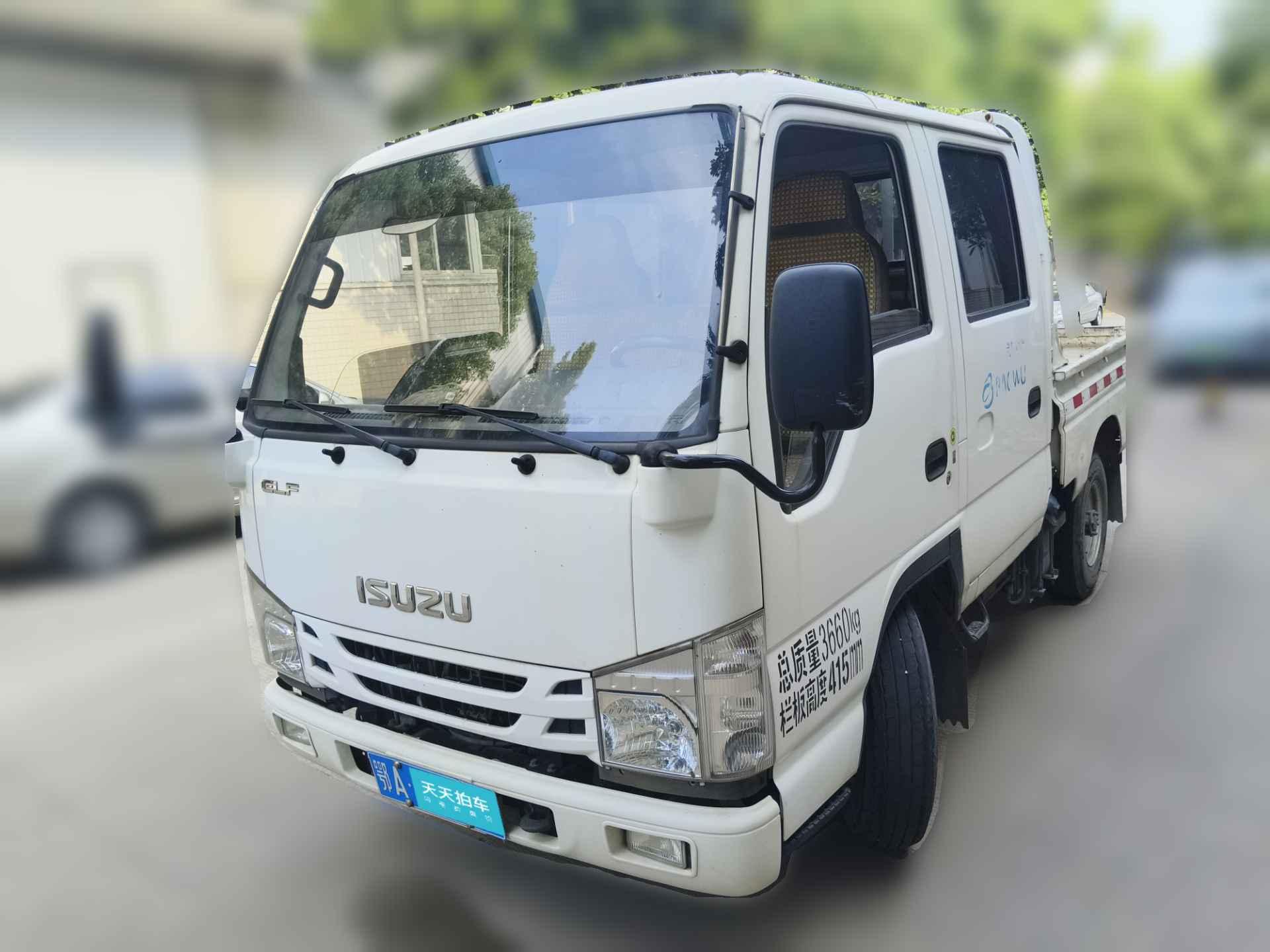 [武汉·鄂A] 五十铃庆铃五十铃T172021款 3.0T柴油两驱栏板车标准轴距4KH1CT6H1