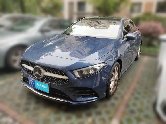 [上海·沪C] 二手奔驰奔驰A级2019款 A 200 L 运动轿车