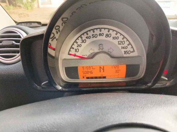 [台州·浙J] 二手smartsmart fortwo2012款 1.0 MHD 硬顶标准版