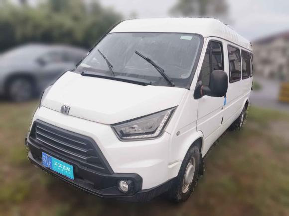 [苏州·苏U] 二手江铃特顺2019款 2.8T商运型长轴中顶6座后单胎国VI JX493