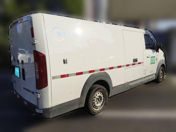 [无锡·苏B] 二手福田智蓝精灵E72023款 纯电动厢式运输车 平顶2座 亿纬锂能46.36kWh