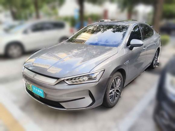 [深圳·粤B] 二手比亚迪秦PLUS2021款 EV 500KM 豪华型
