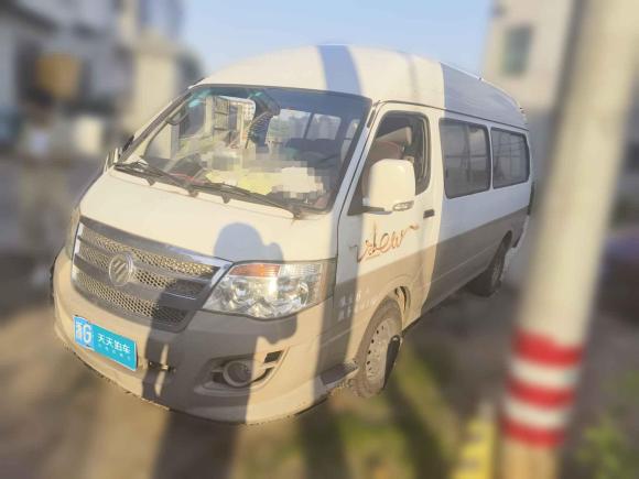 福田福田風景2014款 2.5T快運標準型長軸版高頂4J25TC「義烏二手車」「天天拍車」