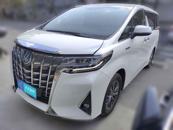 豐田埃爾法2021款 雙擎 2.5L 尊貴版「上海二手車」「天天拍車」