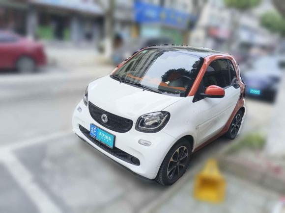 [湖州·浙E] 二手smartsmart fortwo2015款 1.0L 52千瓦硬顶激情版