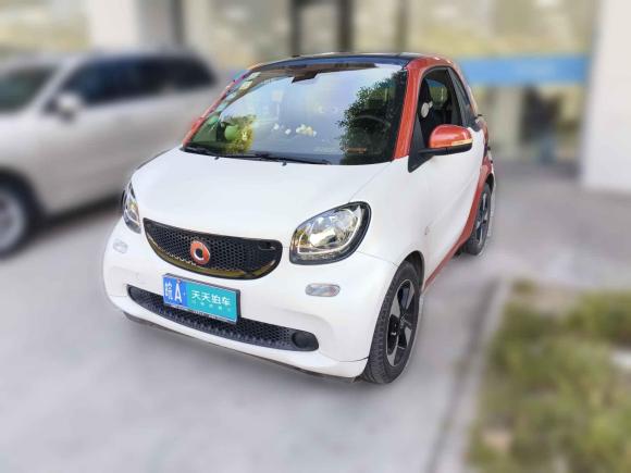 [合肥·皖A] 二手smartsmart fortwo2018款 1.0L 52千瓦硬顶激情版 国V