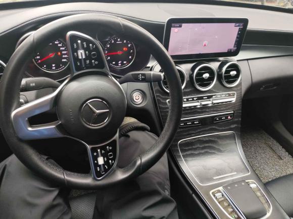 [青岛·鲁B] 二手奔驰奔驰C级2019款 C 180 L 时尚型运动版