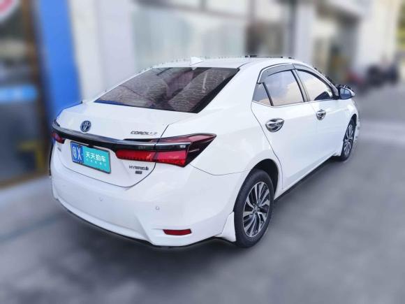 [佛山·粤X] 二手丰田卡罗拉2017款 改款双擎 1.8L E-CVT领先版