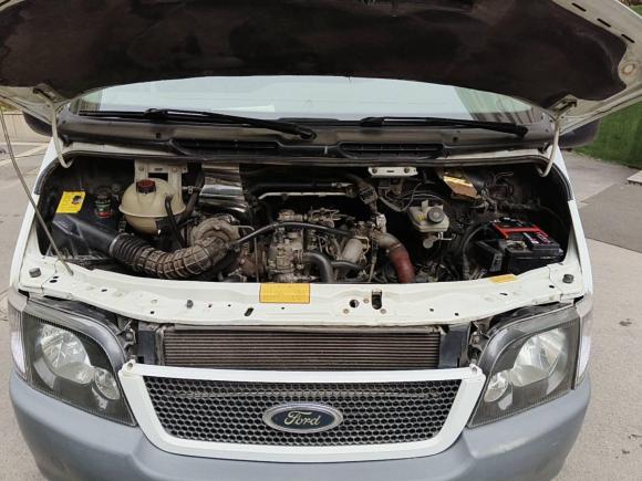 [西安·川A] 二手福特经典全顺2009款 2.8T柴油多功能型短轴低顶JX493ZLQ3