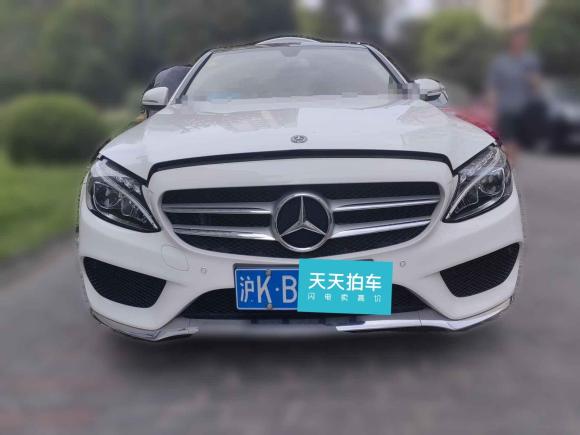 [上海·沪K] 二手奔驰奔驰C级2017款 改款 C 200 L 运动版