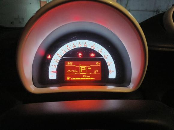 [合肥·皖A] 二手smartsmart fortwo2015款 1.0L 52千瓦硬顶灵动版