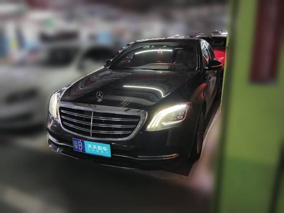 [深圳·粤B] 二手奔驰奔驰S级2018款 S 350 L