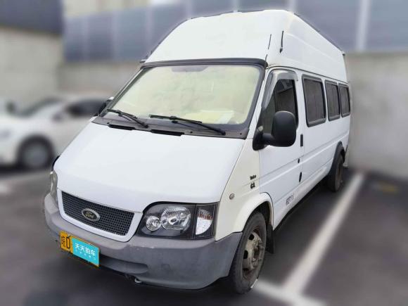 福特经典全顺2013款 2.8T柴油后双胎加长轴高顶JX493ZLQ4「上海二手车」「天天拍车」