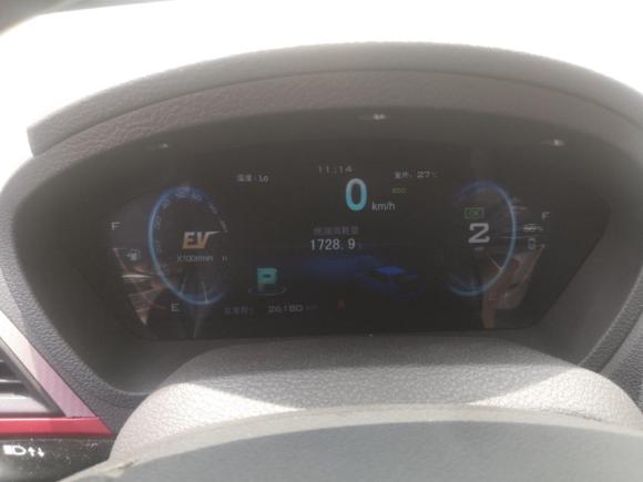 [上海·沪A] 二手比亚迪秦新能源2014款 1.5T 旗舰型