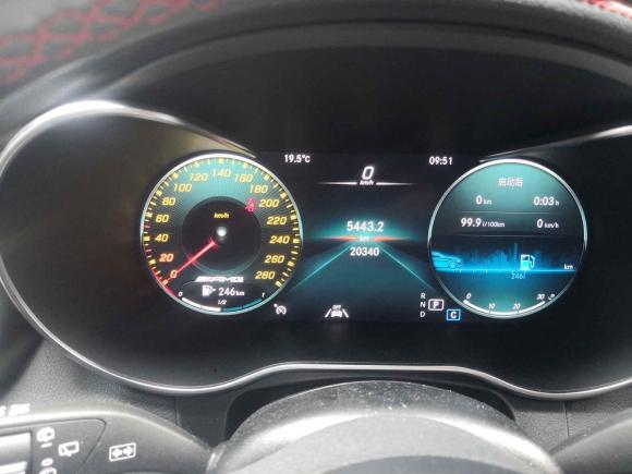 [上海·沪A] 二手奔驰奔驰GLC AMG2020款 AMG GLC 43 4MATIC