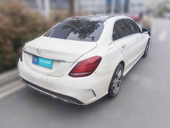[武汉·鄂W] 二手奔驰奔驰C级2015款 改款 C 200 L 运动型