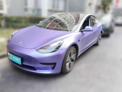 [上海·沪A] 特斯拉Model 32021款 标准续航后驱升级版