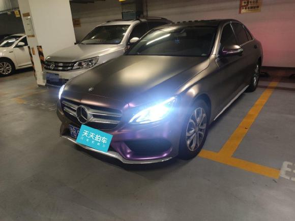 [上海·沪B] 二手奔驰奔驰C级2015款 改款 C 180 L 运动型