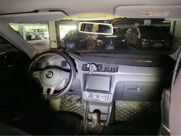 [广州·渝A] 二手大众桑塔纳2018款 1.5L 手动风尚版