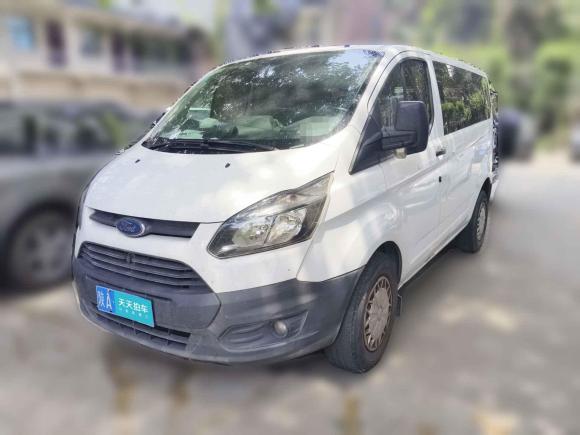 福特全顺2017款 2.0T柴油多功能商用车短轴低顶国IV「西安二手车」「天天拍车」