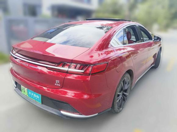 [上海·沪A] 二手比亚迪汉2020款 EV 四驱高性能版旗舰型