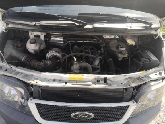 [温州·浙C] 二手福特经典全顺2013款 2.8T柴油冰白物流车长轴中顶JX493ZLQ3A