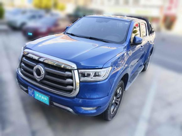 [温州·浙C] 二手长城炮2021款 2.0T乘用全球版自动汽油两驱舒适型标箱GW4C20B