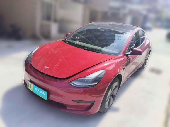 [南通·沪A] 二手特斯拉Model 32021款 标准续航后驱升级版 3D6