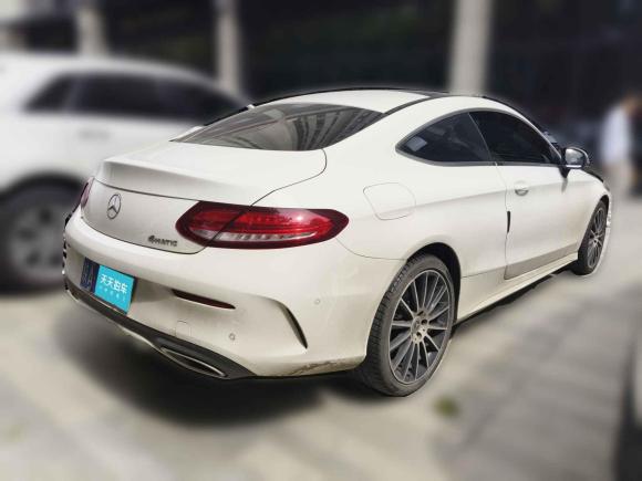 [西安·陕A] 二手奔驰奔驰C级2016款 C 200 4MATIC 轿跑版