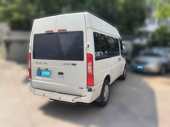 [台州·鄂C] 二手福特全顺2017款 2.0T柴油厢式运输车短轴中顶国V