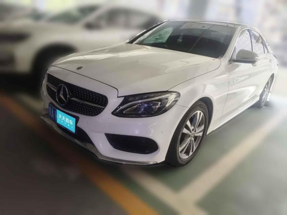 [武汉·鄂A] 二手奔驰奔驰C级2018款 C 200 L 运动版