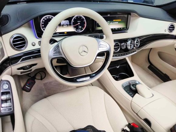 [成都·川A] 二手奔驰奔驰S级2014款 S 400 L 尊贵型