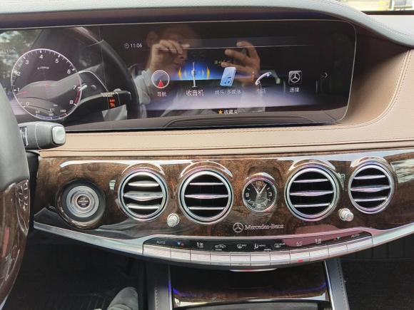 [上海·沪B] 二手奔驰奔驰S级2019款 S 350 L 豪华型